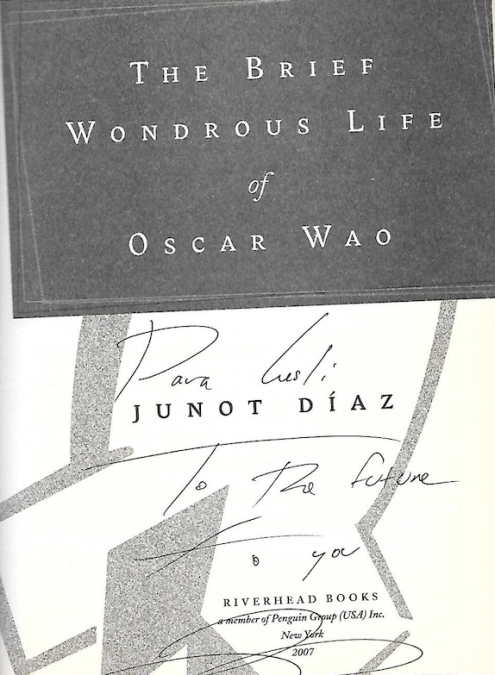 From J to L: conversations with my literary hero, Junot Diaz